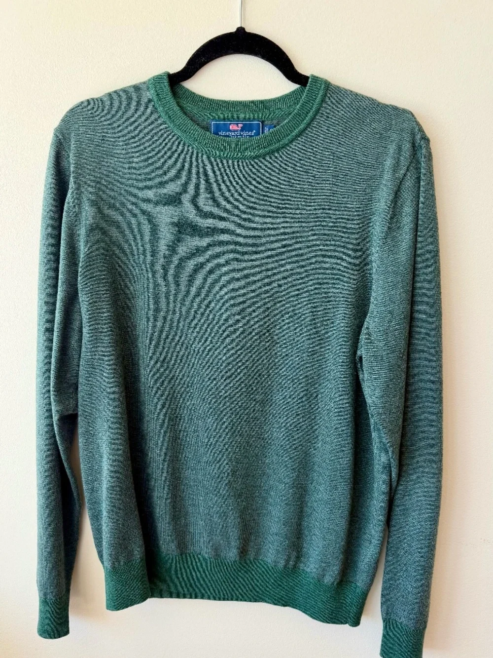 Men's Vineyard Vine's Dark Green Crew Neck sweater Size Small NWOT